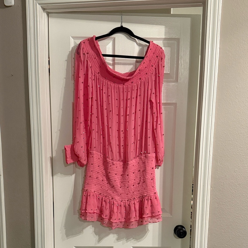 Retrofete Taisha 100% Silk Dress-Sz XL